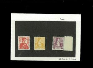 Switzerland SC# 164-66 MNH. Cat.102.90. Better Item