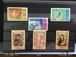 Barbuda Year of Disabled and Christmas  mint never hinged   stamps R31774
