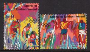 UN Geneva 289-290 Sports MNH VF