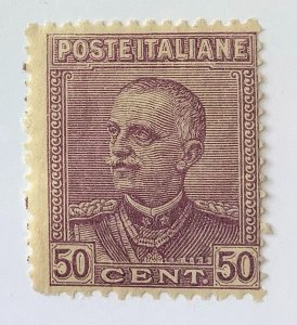 Italy 1929 Scott 200 MH - 50c,  Victor Emmanuel III