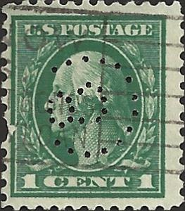# 498 USED GREEN GEORGE WASHINGTON