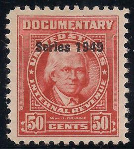 R521 Mint XF NH Documentary