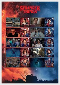 Great Britain/Groot-Brittannië - Postfris/MNH - Sheet Stranger Things 2026