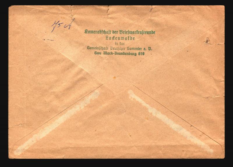 Bohemia Moravia Mi# 114 - 116 On Cover  / Edge Tears - Z14731