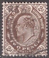 Cape of Good Hope - South Africa; 1904: Sc. # 65: O/Used Single stamp