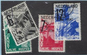 Netherlands SC B54-B57 Used F-VF SCV$13.00...Fill a Great Spot(s)!