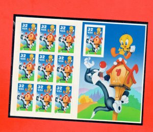 3204( MOUNTED) Sylvester  & Tweety  Sheet MNH  1998