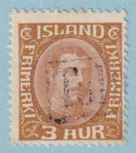 ICELAND 177 TOLLUR REVENUE CANCEL  USED - NO FAULTS VERY FINE! - IGK