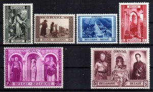 1939 - Bélgica - Scott n  B 250 - B 255 - MNH - BE-114 - 01