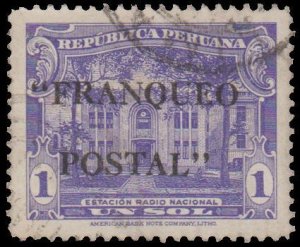 PERU 1941 SCOTT # 390. USED. # 3