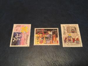 Faroe Island #145-147 XF NH Free Shipping (Bk1-34) 