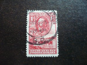 Stamps - Bechuanaland - Scott# 106 - Used Part Set of 1 Stamp