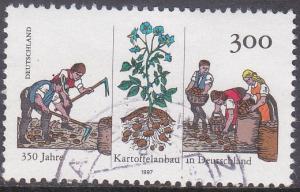 Germany  SC #1978 Stamp 1997 350th Anniv. of the Potato Production - Used.