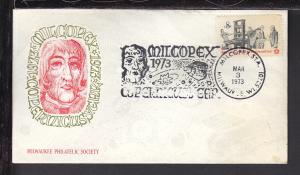 Milcopex 1973 Copernicus Cover BIN 
