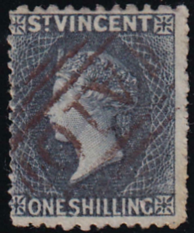 St Vincent 1863-69 SC 12 Used 