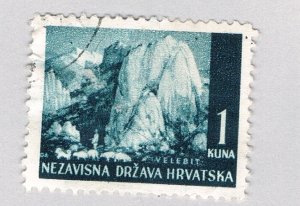 Croatia 33 Used Velebit Mountains 1941 (BP86514)