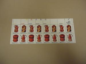 USPS 1775-78 Scott 15c 1979 Pennsylvania Toleware Folk Ar...