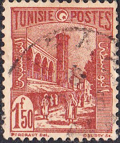 Tunisia #102B  Used