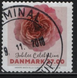 DENMARK  1794 F/VF USED ROSES