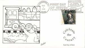 #3182c The Great Train Robbery Shadow FDC