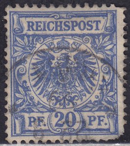 Germany 49 Reichpost 20Pf 1889