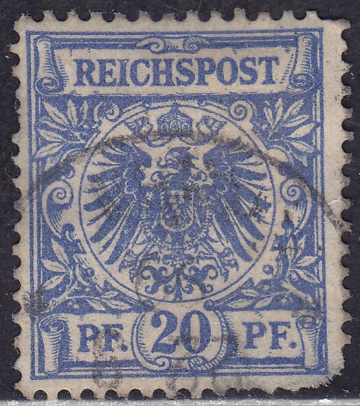 Germany 49 Reichpost 20Pf 1889