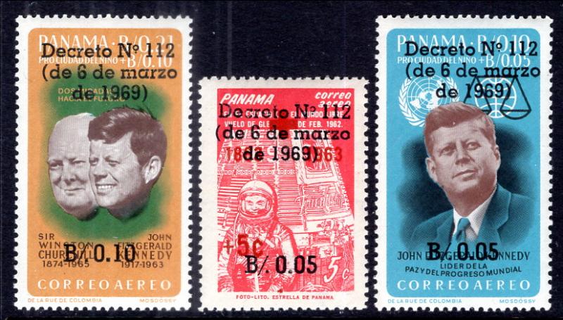 Panama C367-C367B MNH VF