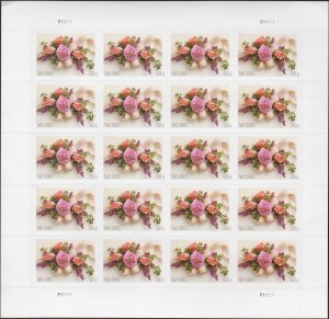 # 5458 MINT NEVER HINGED ( MNH ) Garden Corsage Full Sheet