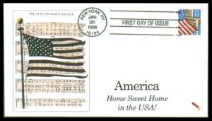 #2916 Flag Over Porch Dynamite FDC