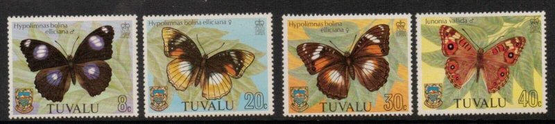 TUVALU SG158/61 1981 BUTTERFLIES MNH 