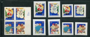 3949 - 3960 37¢ Holiday Cookies Stamps MNH