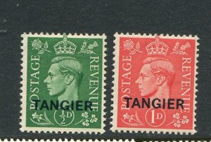 Great Britain Offices In Morocco #521-2 Mint