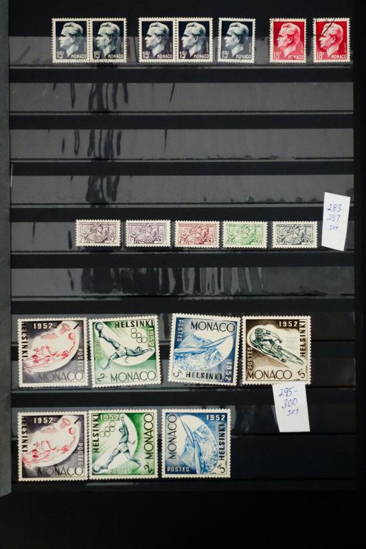 Monaco Strong Classic Stamp Collection