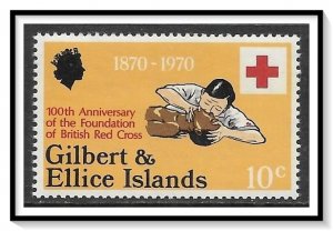 Gilbert & Ellice Islands #159 Centenary Of Red Cross MLH