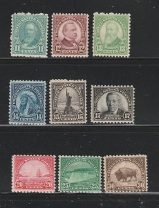 United States 692-700 MNH Various (B)