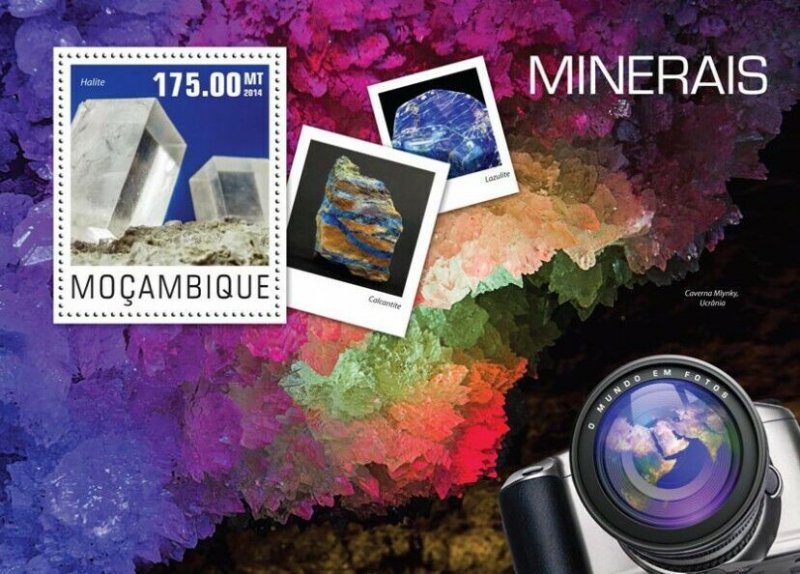 2014 MOZAMBIQUE  MNH. MINERALS    |  Michel Code: 7544 / Bl.948