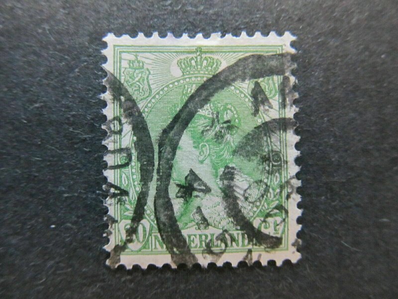 A4P49F99 Netherlands 1898-1924 20c used-