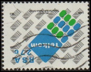 South Africa 809 - Used - 27c Telkom SA Ltd. (1991) +