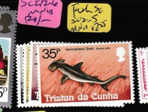 Tristan Da Cunha Fish SC 302-5 MNH (8gee)