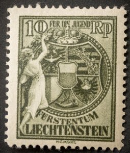 Liechtenstein #B11 lh Low value