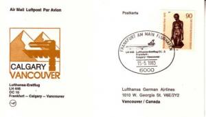 Germany, First Flight, Canada