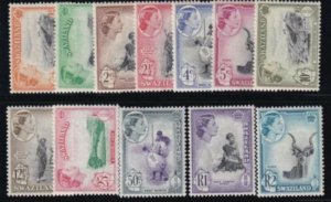 Swaziland 1961 SC 80-91 MNH Set