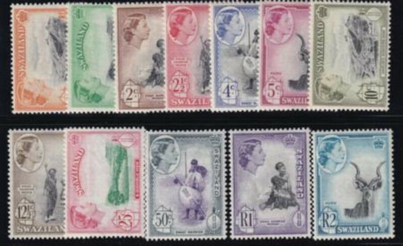 Swaziland 1961 SC 80-91 MNH Set