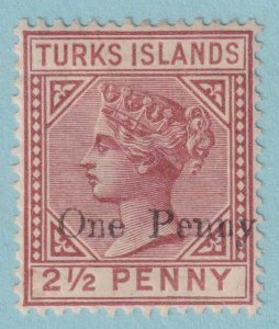 TURKS ISLANDS 55  MINT HINGED OG * NO FAULTS EXTRA FINE! - VPM