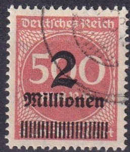 Germany #271 F-VF Used CV $6.00  (K2493)