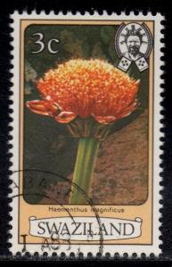 Swaziland - 1980 Flowers 3c perf 12 Used SG 342Ac