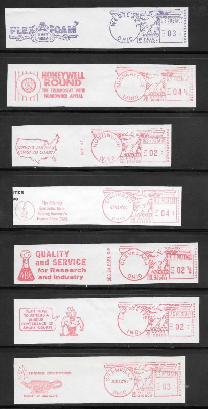 Just Fun Cover Page #707 of METER, SLOGANS, POSTMARKS & CANCELS Collection / Lot