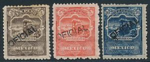 MEXICO (O20-O22), VERY FINE, og - 424229