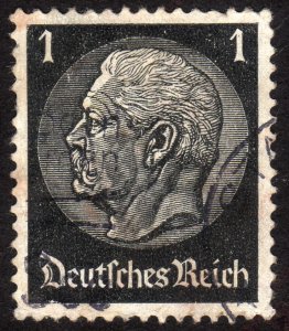 1933, Germany 1pfg, Used, Sc 415