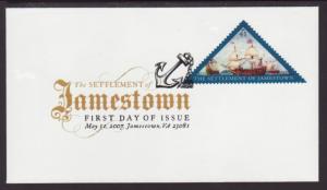 US 4136 Jamestown 2007 DCP U/A FDC